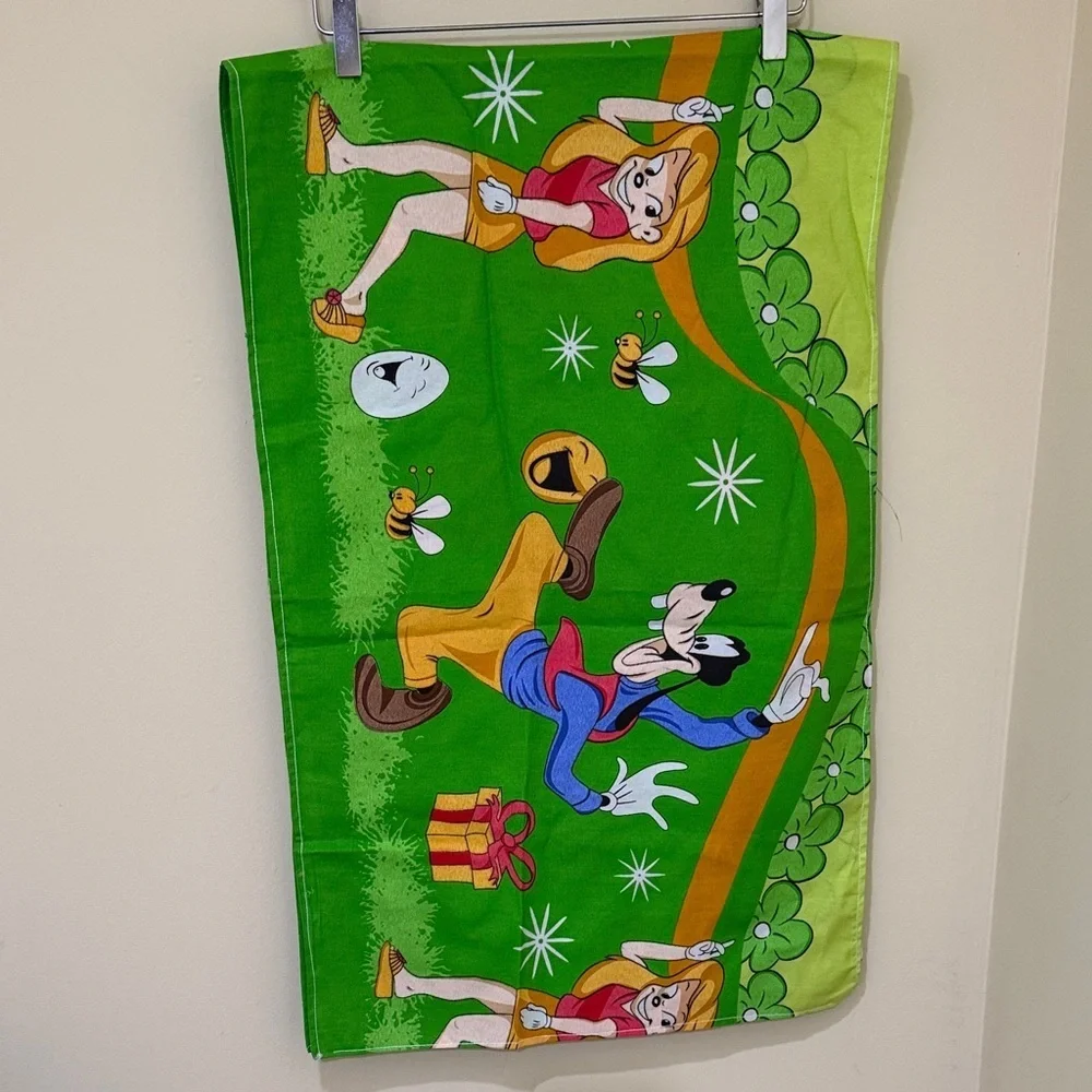 Colorful Home Cartoon Character long  Pillowcase 58” x 18” New | Tag-Less